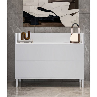 43'' Wide Console Table With Vertical Stacking