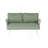 Steel Loveseat And Table, Off White+Green-1485925003-1485925004