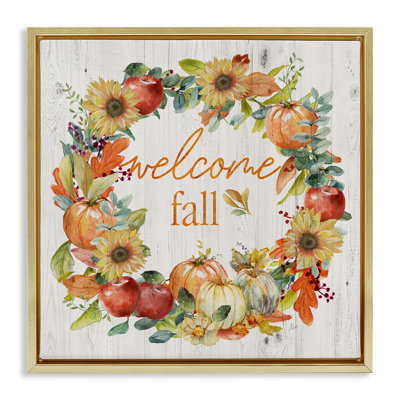Welcome Welcome, citrouille, giclée par Nan