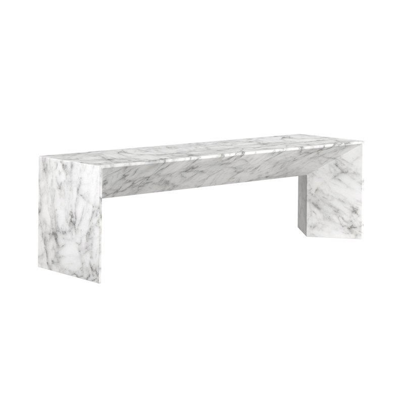 Banc Keyshawn, Marbre blanc