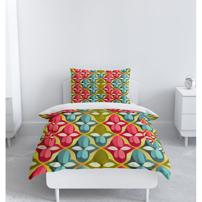 Abstract Duvet Cover, King Duvet Cover + 2 King Shams