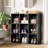 8-Cube Bookcase, Decorative Storage Shelf