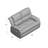 Hagar 60"L Upholstered Reclining Loveseat-1975152967