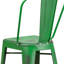 Commercial Grade Distressed Metal Indoor-Outdoor Counter Height Stool with Back-1728823599-1728823575