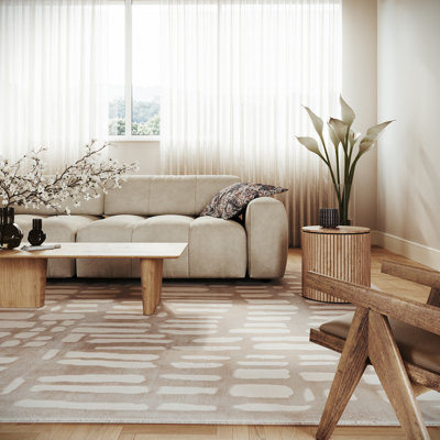  Belen Modern Abstract Area Rug