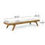 Chaise longue inclinable avec coussins 78,75 po Brayhan-114951802-49026225