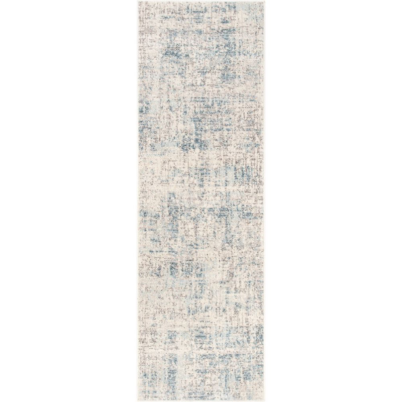 Sydney Abstract Synthetic Area Rug, Runner 67 x 220cm