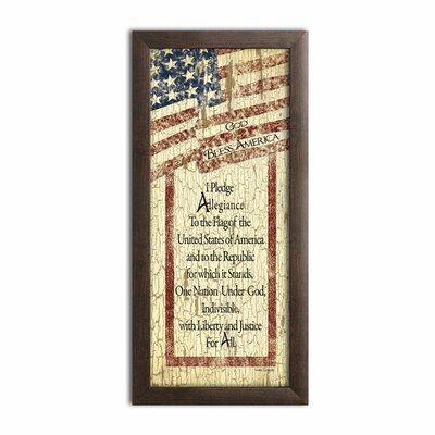 Contemporary Pledge of Allegiance - Textual Art Print -  August GroveÂ®, F39FE55FABA04E2FAEB2E7CEFE05FF9E