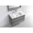 Curly 41.75'' Single Bathroom Vanity with Acrylic Top-1124498530