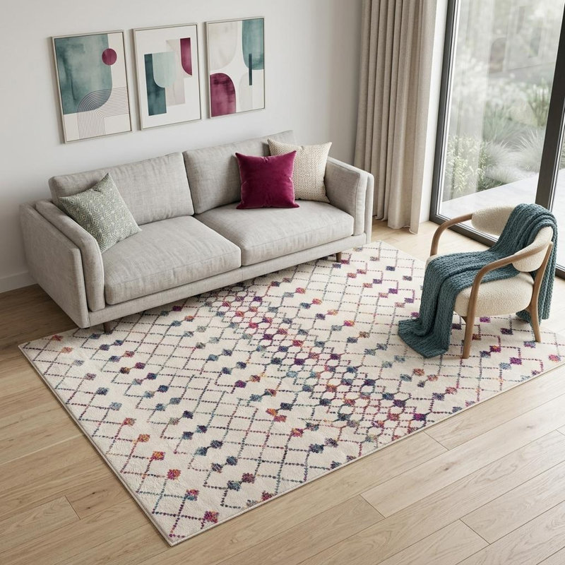 Tapis géométrique Bridgnorth, Rectangle de 5 pi x 8 pi