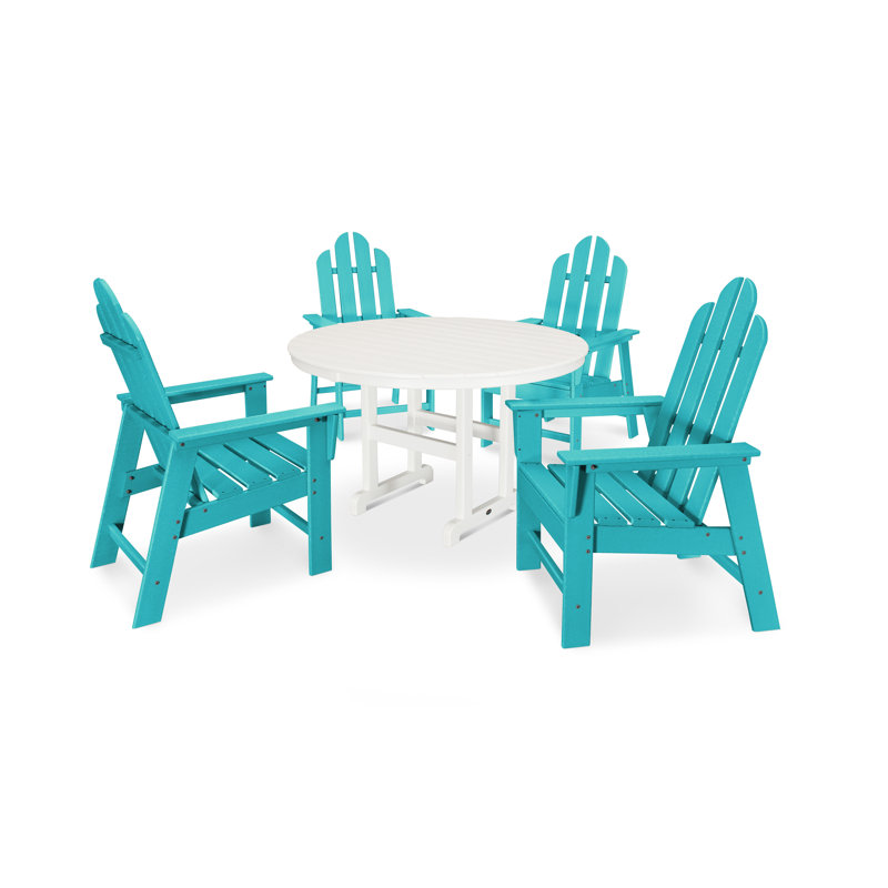 Ensemble repas 5 pièces POLYWOOD Long Island, Aruba
