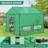 10' x 10' Pop Up Walk-In Greenhouse, Outdoor Garden Warm Hot House Portable Greenhouse-119964209