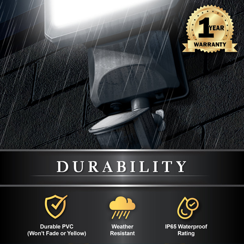 15-Watt LED Area Light with Motion Sensor