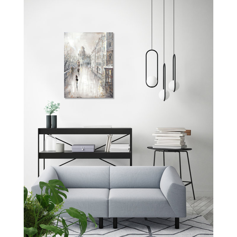 "amsterdam lovers vi" par peter kijanista,, reproduction d’art sur toile tendue