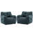 Chouteau Upholstered Cotton Lounge Chair