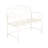 Outdoor Garden Bench-White-1070218990