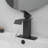 1 Single-handle Bathroom Faucet with Drain Assembly-106067604