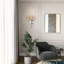 Applique murale simple en nickel brossé 1 lumière Summervine-121436197