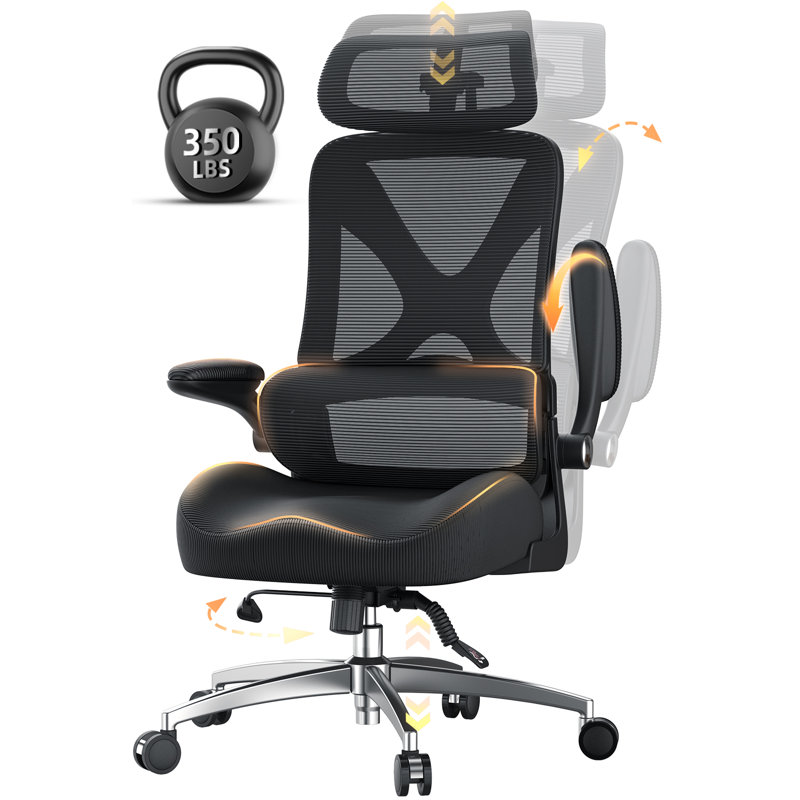Mesh Ergonomic Office Chair with 3D Headrest