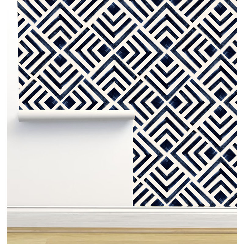 Rouleau de papier peint adhésif L 6 pi x l 24 po Crystal W Design