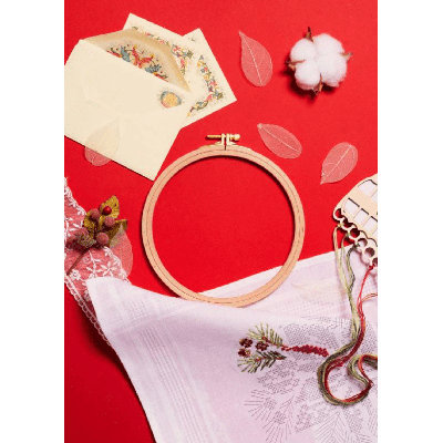 8mm Screwed Wooden Embroidery Hoop Nurge 100-5