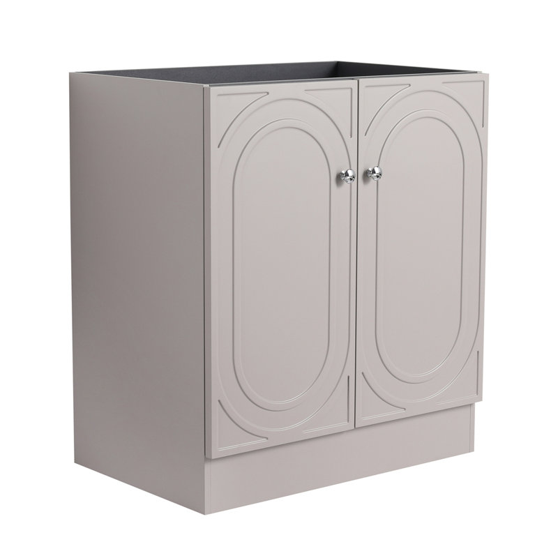 Meuble-lavabo autoportant - sans le lavabo, Kaki
