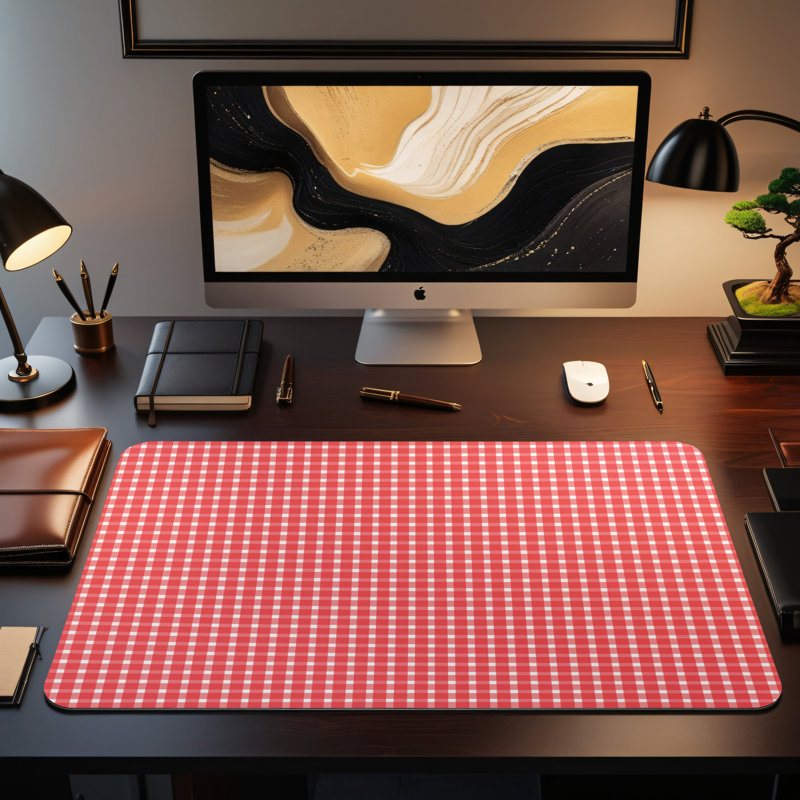 Polyester Desk Pad, 14.4x12.1