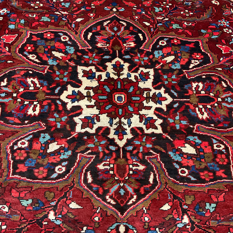 HERAT ORIENTAL Handmade Heriz Wool Rug