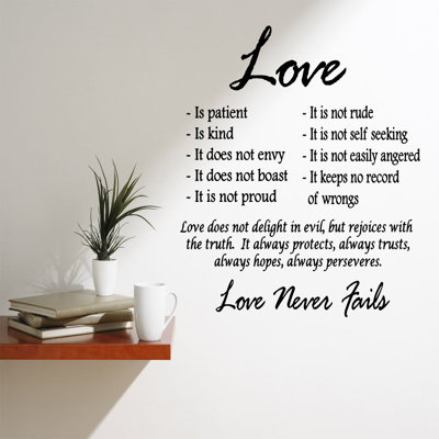 Clifton Text & Numbers Non-Wall Damaging Wall Decals