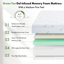 Matelas en mousse viscoélastique gélifiée Fairbury-216144315-218022351