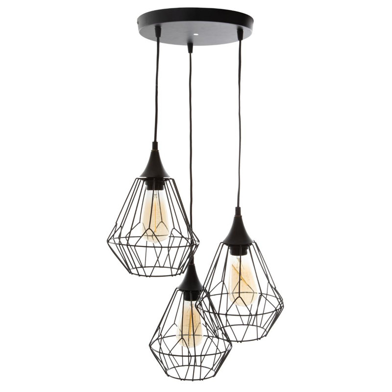 Chenut 3 - Light Black Pendant