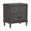 Table de chevet 2 tiroirs Transitional