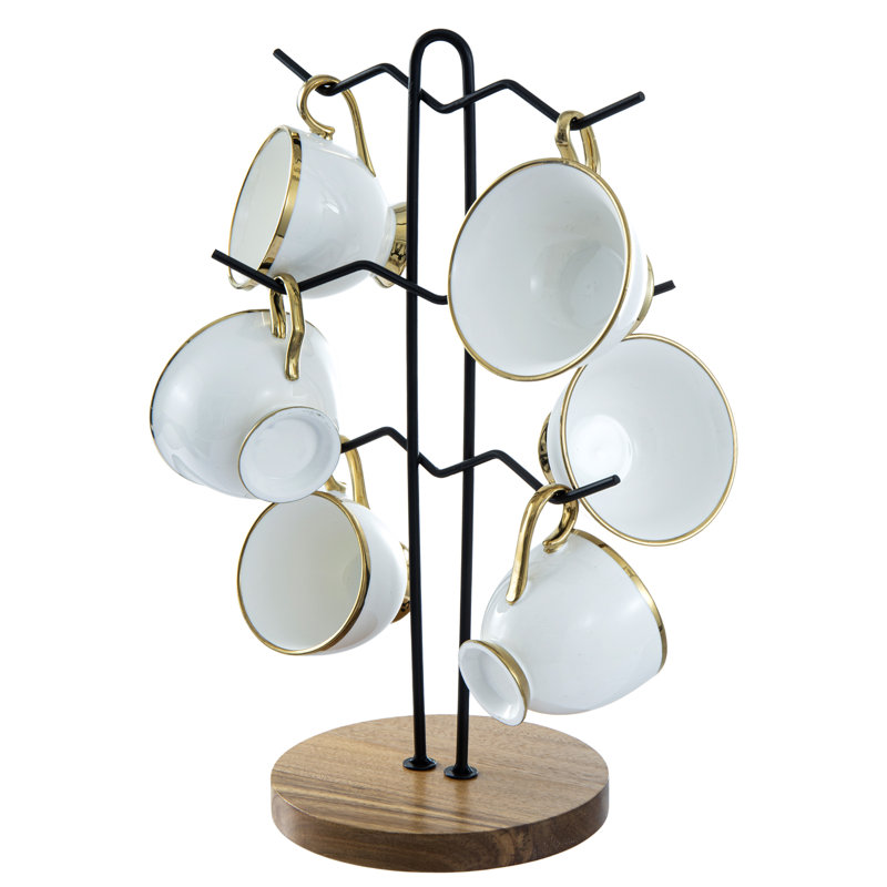 Kitchen Cabinet Counter Coffee Mug Tree