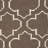 Rodgers Hand Woven Flat Weave Banana Silk/Wool/Cotton Geometric Rug in Brown-216741532