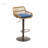 Gallinas 19.29'' Wide Swivel Armless with Footrest-1296953259