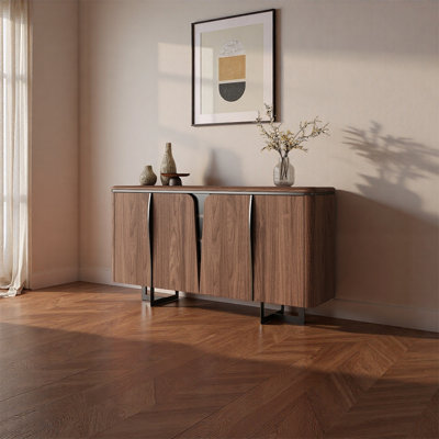 Buffet en noyer de luxe italien clair
