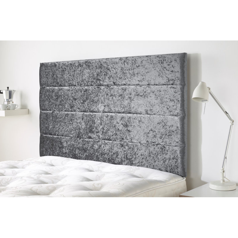 Upholstered Headboard, Super King (6'), Silver