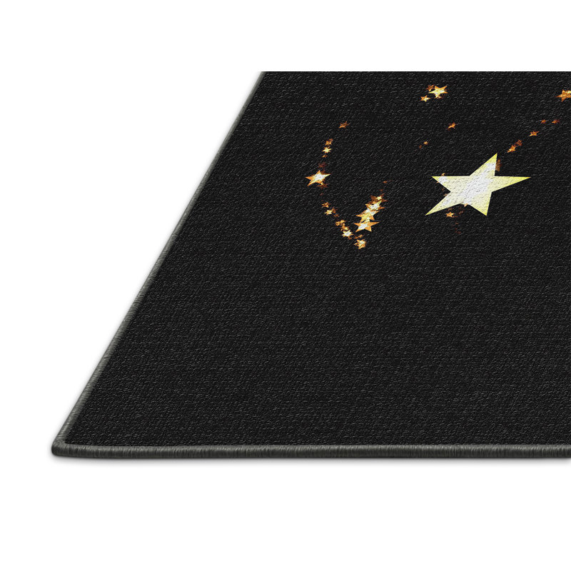 Tapis de noël zone noire, Rectangle 2 pi x 3 pi