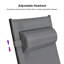Ensemble de chaises longues inclinables 71,46 po avec coussins-422563368
