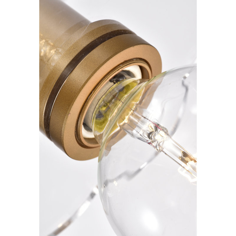 5 - Light Sputnik Modern Linear Chandelier