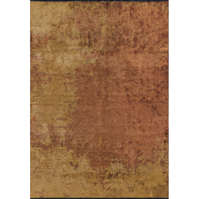 Rayon de soleil moderniste abstrait, Rectangle 9 pi 10 po x 14 pi