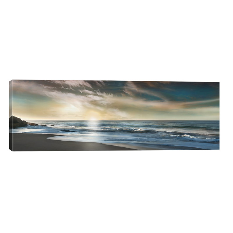 The Promise by Mike Calascibetta - Panoramic Print on Canvas, 30.48 cm H x 91.44 cm W x 3.175 cm D, No Frame