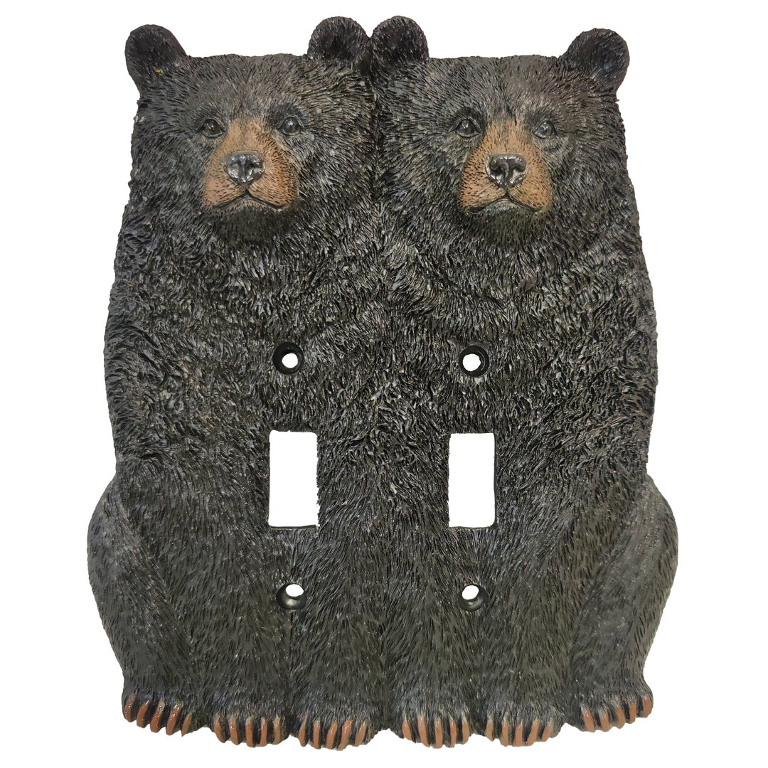 Animals 2 - Gang Toggle Light Switch Jumbo Wall Plate (Set of 2) Decor Idea