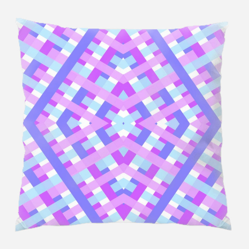Coussin décoratif géométrique