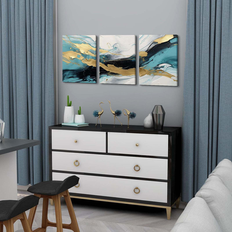 3 Piece Wrapped Canvas Print