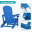  Chaise Adirondack pour 2 personnes avec repose-pieds-273416489