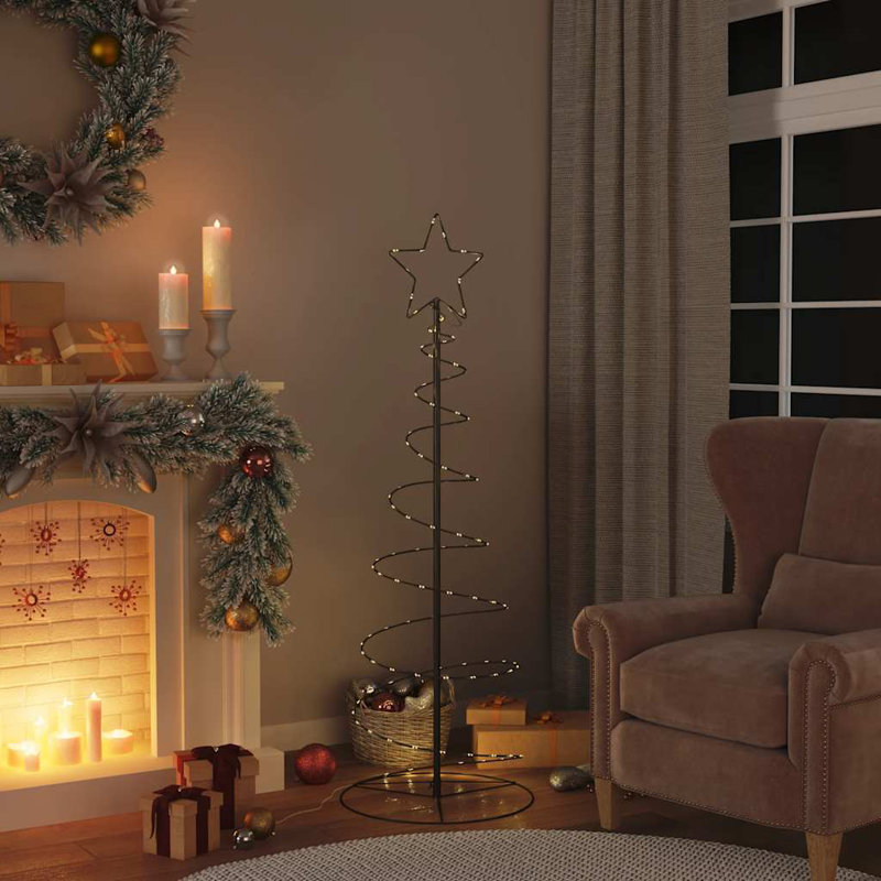 LED Christmas Tree 100 LEDs Warm White, 150 cm