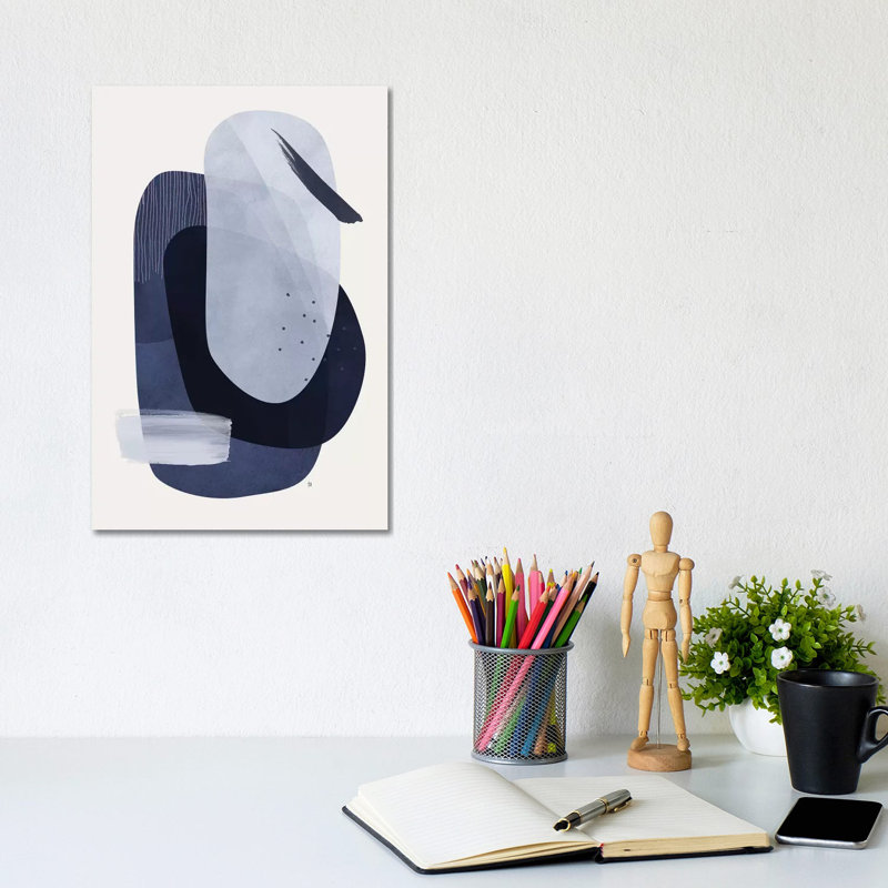 Echo by Tracie Andrews - Wrapped Canvas Painting, 30.48cm H x 20.32cm W x 1.91cm D