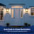 9'' Solar LED Wall Lanterns with Replaceable Bulbs and Dusk-to-Dawn Sensor (2-Pack)