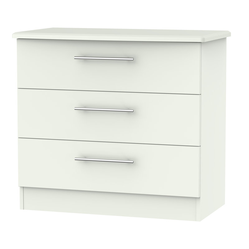 Fully Assembled Levine 3 Drawer Chest